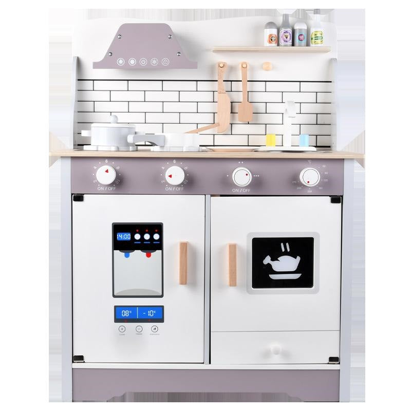 Bl-20213 Дървена Кухня С Аспиратор - Дървени Играчки - Raya toys - BebeMama