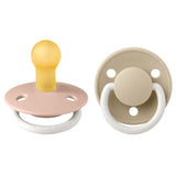 Биберони De Lux Blush Glow/Vanilla0-6 М.2Бр - Залъгалки - Bibs - BebeMama