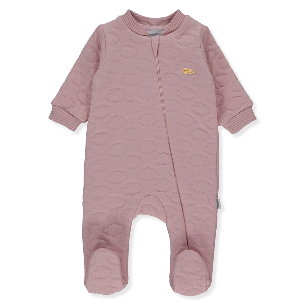 K4511 Salopetă Roz Nori 6-9M/74Cm