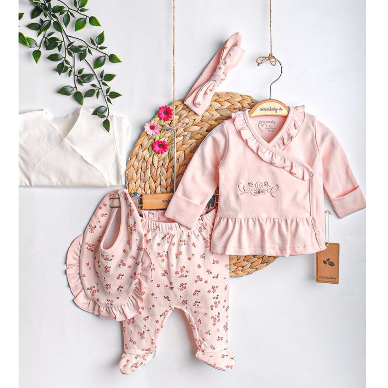 К-Кт За Изписване Цветя Розов 5 Ч