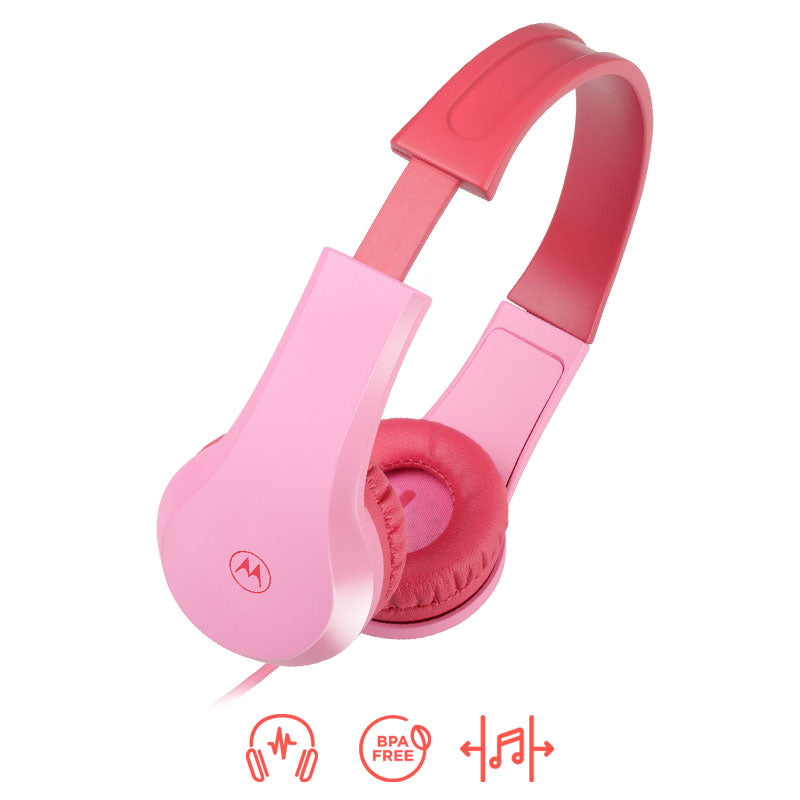 Слушалки Moto Jr200 Pnk - Бебефони И Видеофони - Motorola - BebeMama