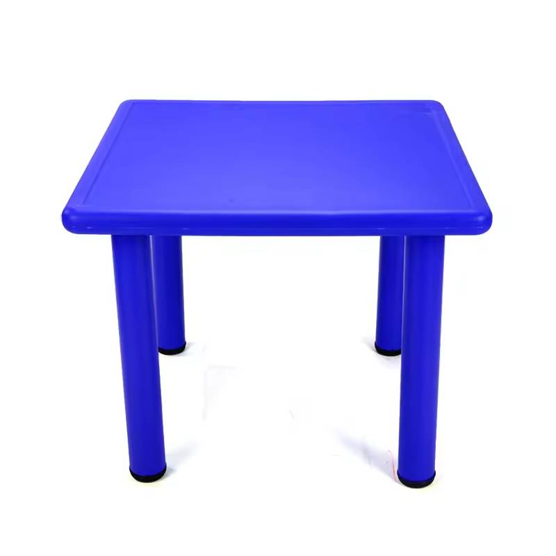 Пластмасова Маса Квадрат Синя