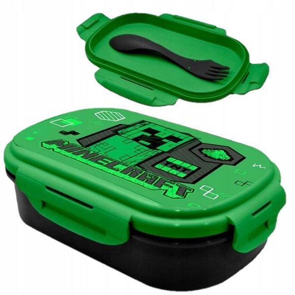 Minecraft Кутия За Храна С Прибори