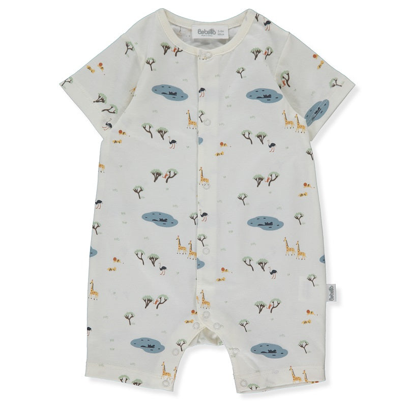 K4381 Гащеризон Safari Екрю18-24M 92Cm - Гащеризони - Bebetto - BebeMama