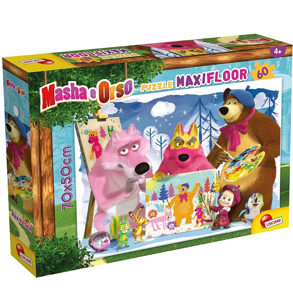 Пъзел 60 Ч. Plus Маша И Мечокът 2 - Пъзели - Lisciani - BebeMama