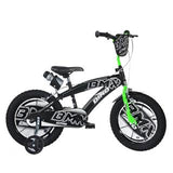 Колело Bmx 14“ Black/Green - Велосипеди - Raya toys - BebeMama