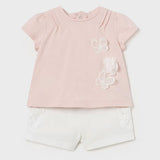 Set de 4 piese scurte, culoare nud 18M