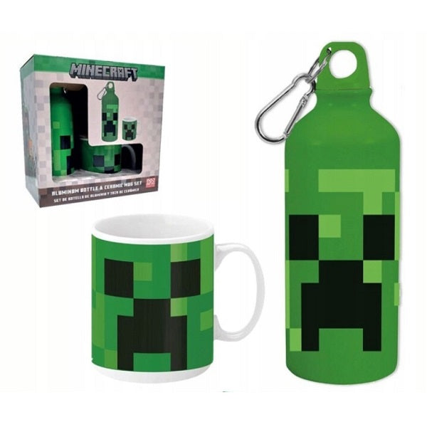 Minecraft Комплект Чаша + Бутилка 500Мл.