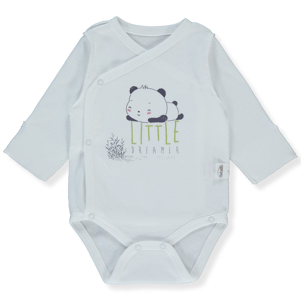 T3676 Боди Лилав Hello Panda 1-3M/62Cm