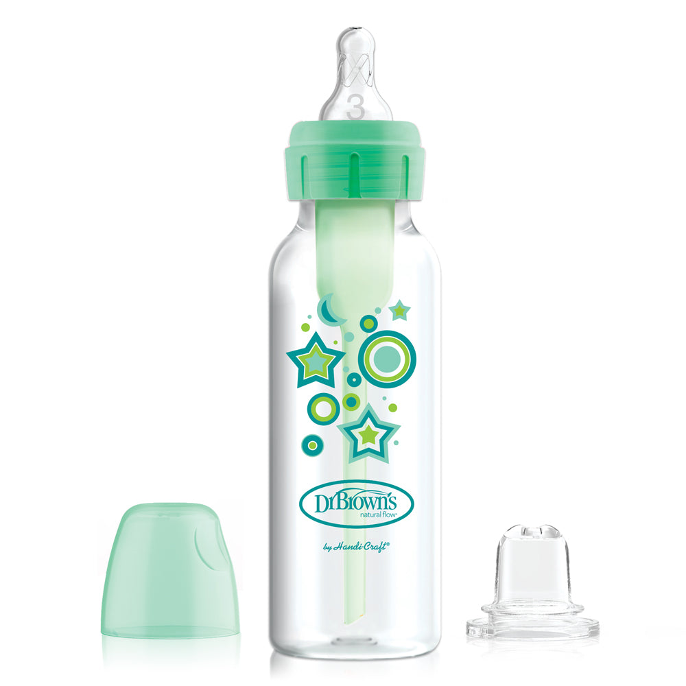 Opțiuni sticlă Sb81603-P3+ 250ml Green Stars 2 în 1