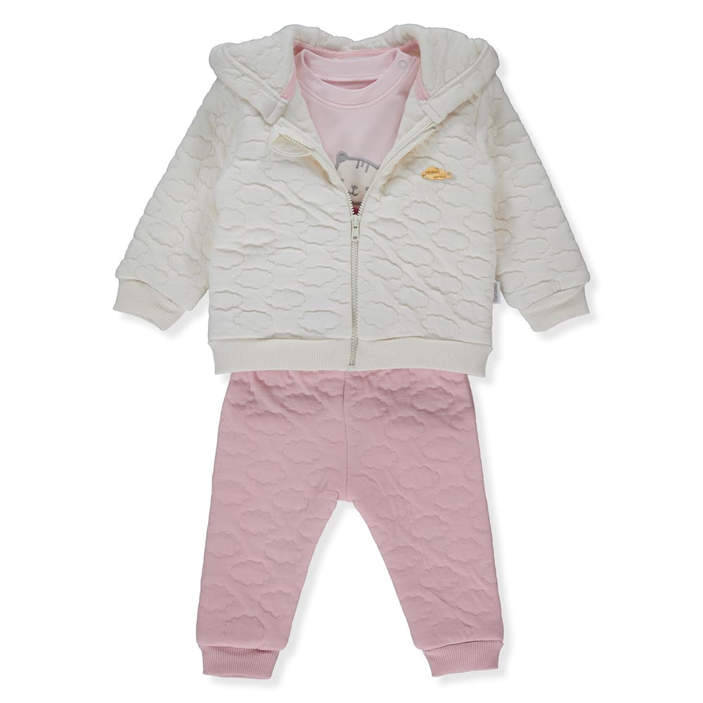 K4512 K-Kt 3 bucăți nori roz 9-12 m/80 cm