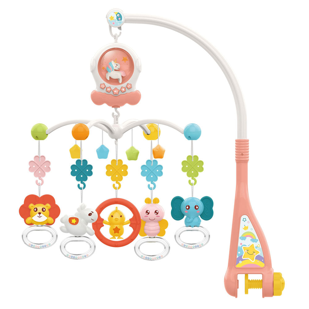 Въртележка За Кошара Розова - Занимателни Играчки - Raya toys - BebeMama