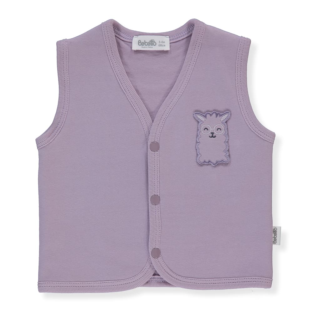 K4619 Елече Лилав Cute Lama 3-6M/68Cm