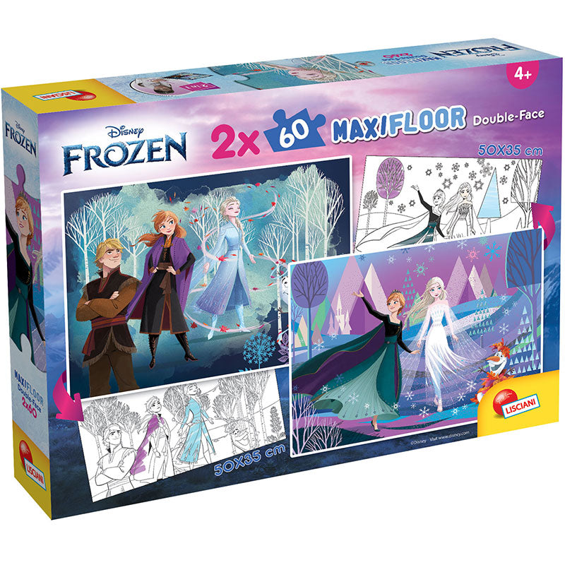 Disney Puzzle Df Maxifloor 2 X 60 Frozen