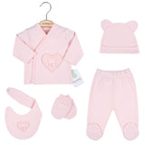 U4745 К-Кт За Изписване Сърце Розов 5 Ч - Комплекти За Изписване - Ciccim Baby - BebeMama