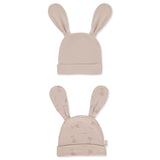 C1064 Шапка 2 Бр So Sweet Пудра 0-3M 62Cm - Шапки И Ленти - Bebetto - BebeMama