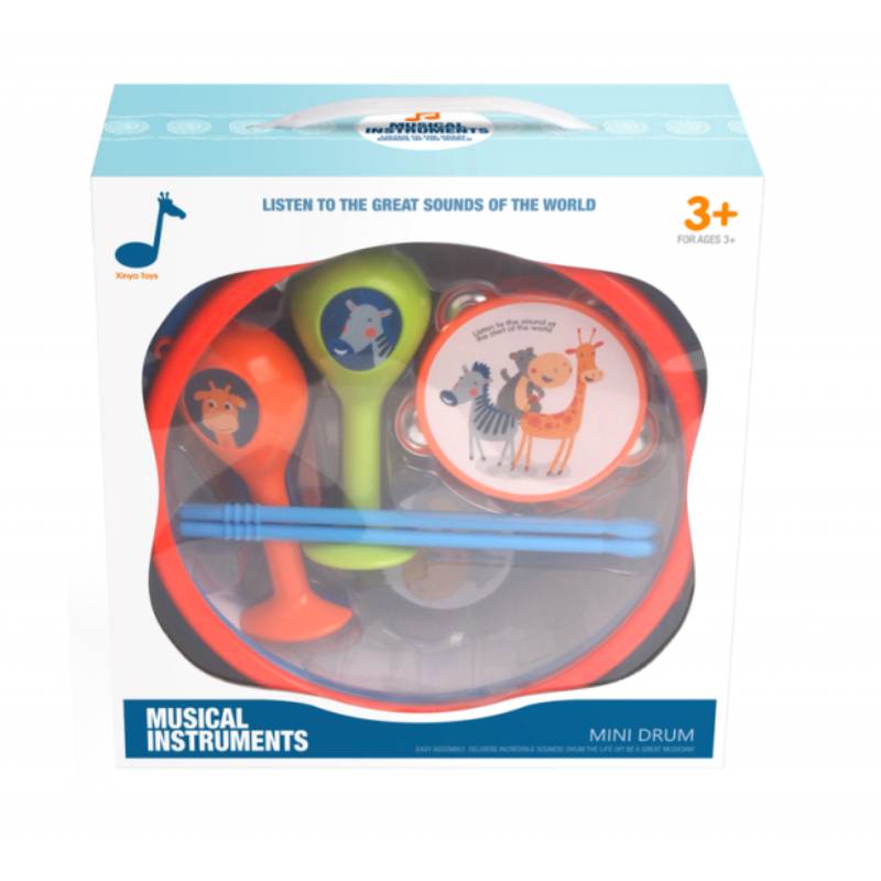 Комплект Барабанче С Музикални Инструменти