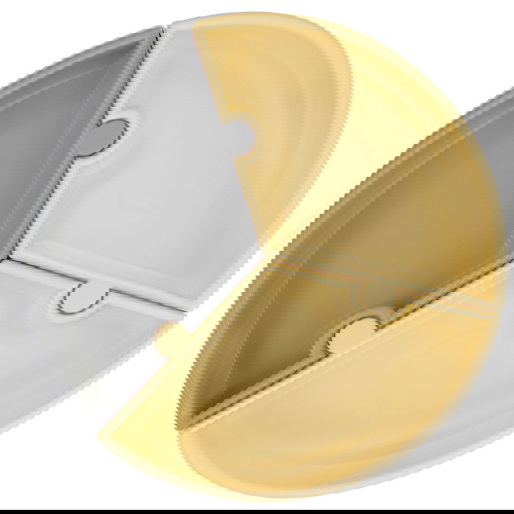 Minikoioi Puzzle Силиконова Чиния С Вакуум - 3 Части - Жълт/Grey --- BebeMama