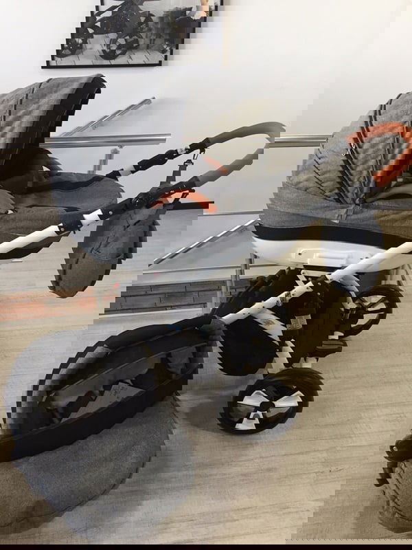 Gusio-Бебешка Количка 3В1 Carrera New --- BebeMama