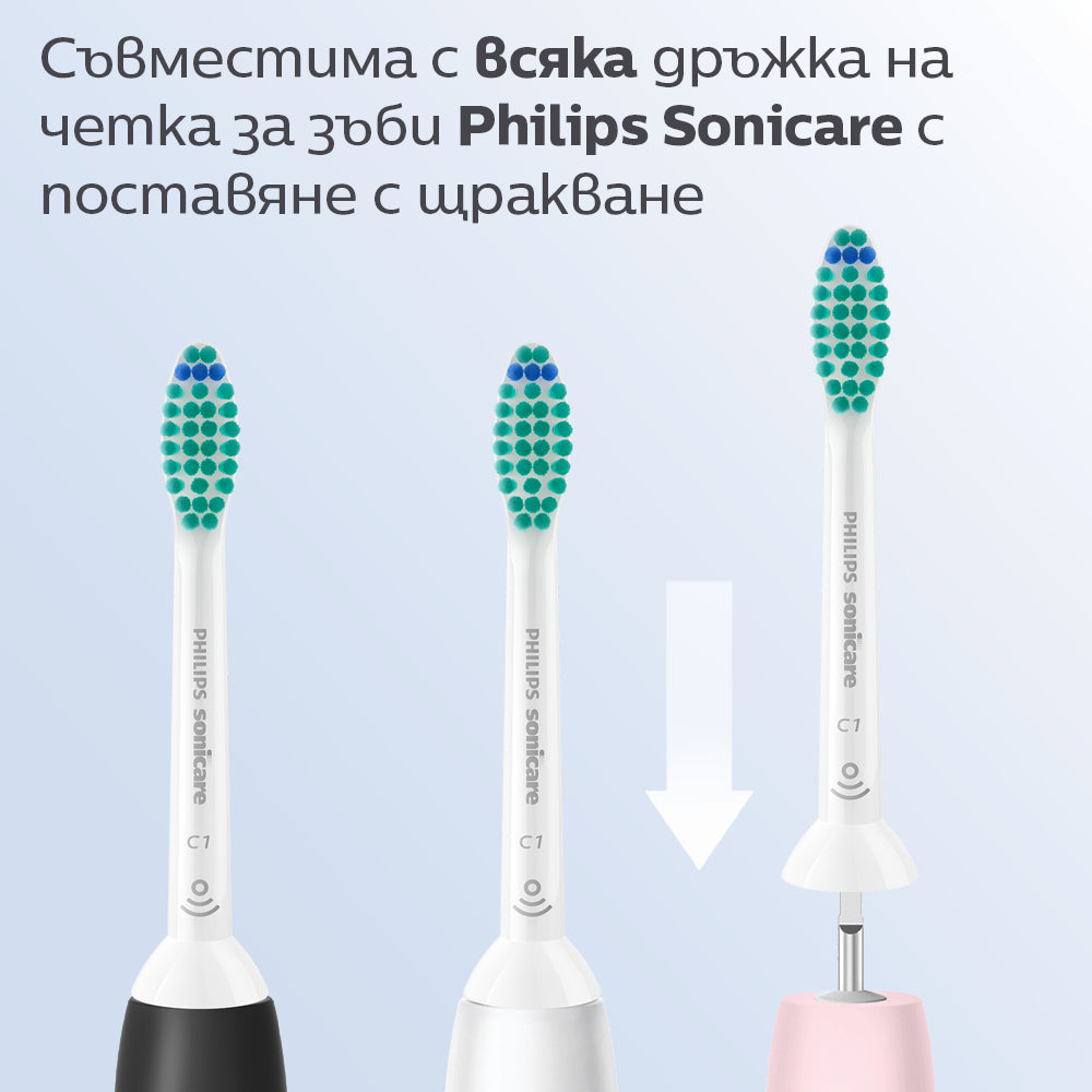 Глава За Четка C1 Proresults Hx6018 87, Стандартна, 8 Бр. Philips Sonicare