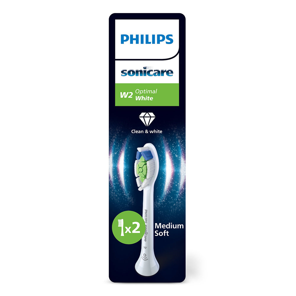 Глава За Четка W2 Optimal White Hx6062 87, Бял, 2 Броя Philips Sonicare