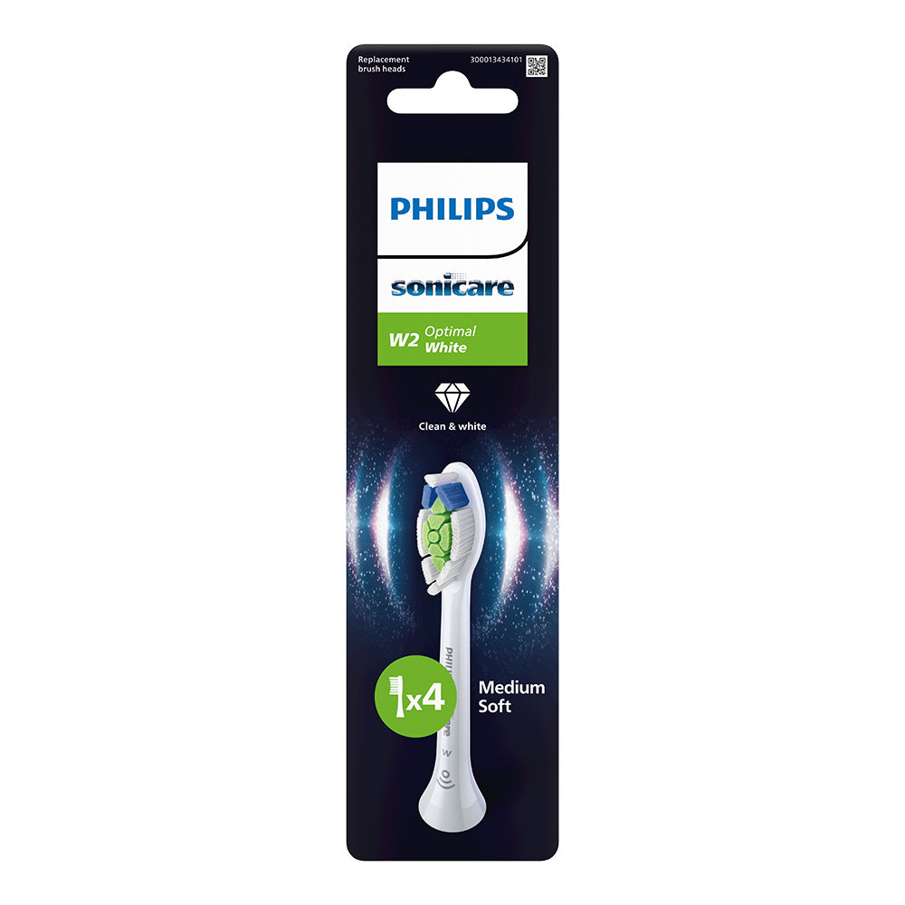 Глава За Четка W2 Optimal White Hx6064 87, Бял, 4 Броя Philips Sonicare