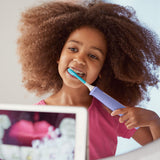 Детска Четка За Зъби Forkids С Bluetooth С 2 Глави Лилаво Philips Sonicare