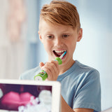 Детска Четка За Зъби Forkids С Bluetooth С 2 Глави Зелено Philips Sonicare