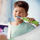 Детска Четка За Зъби Forkids С Bluetooth С 2 Глави Зелено Philips Sonicare