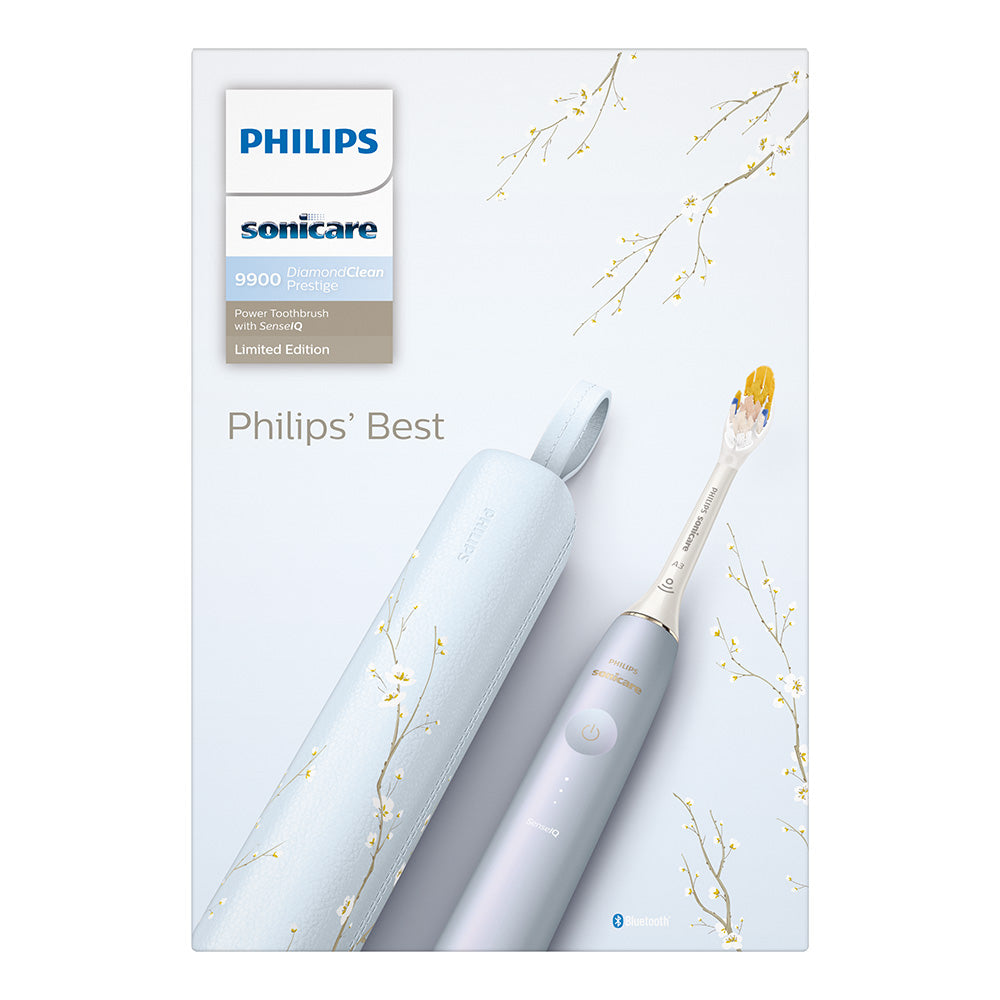 Електрическа Четкa За Зъби Prestige 9900 Senseiq Limited Edition Baby Blue Philips Sonicare