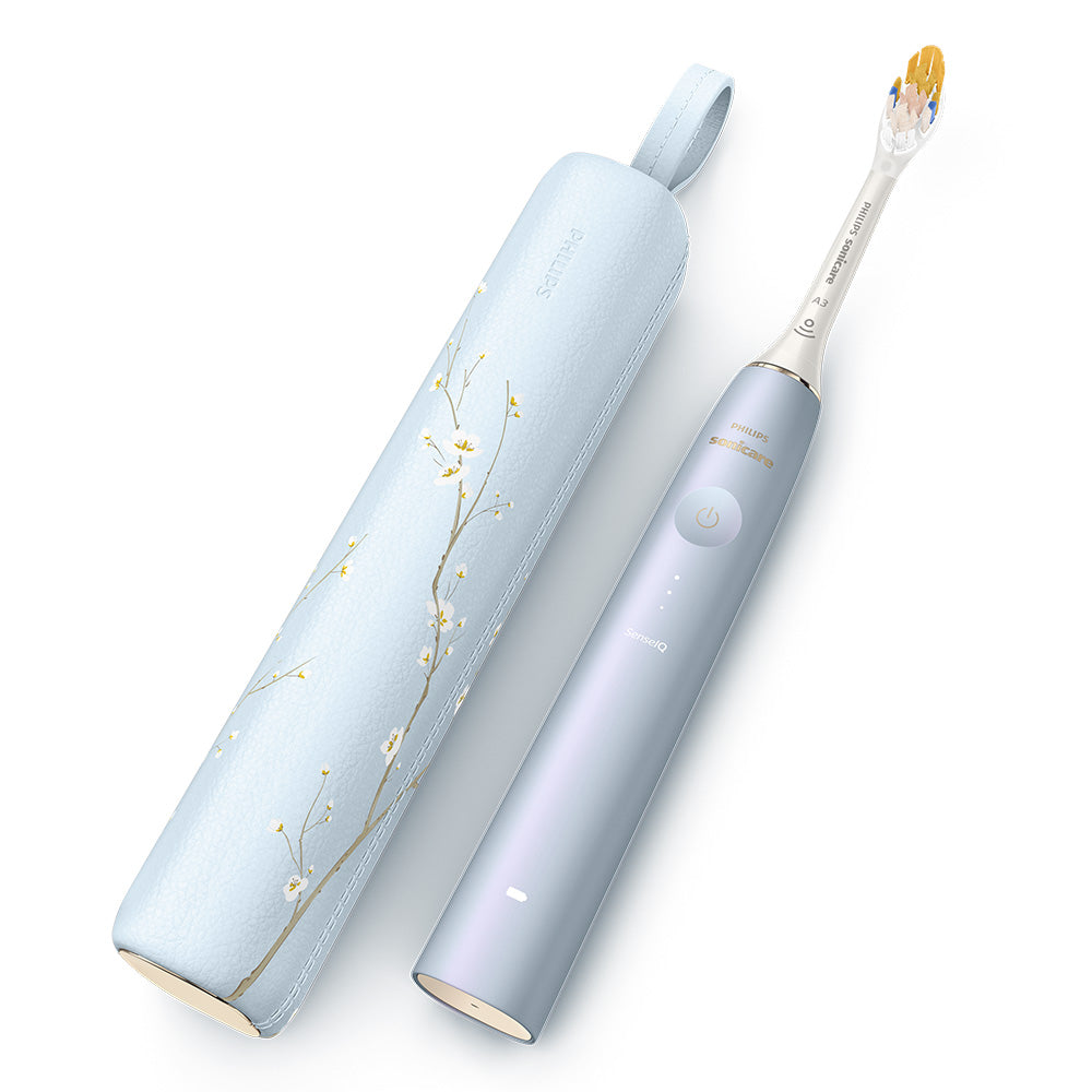 Електрическа Четкa За Зъби Prestige 9900 Senseiq Limited Edition Baby Blue Philips Sonicare