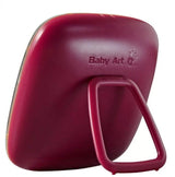 Hello Baby Кутия С Отпечатък (Вишнева Основа Прозрачен Капак) --- BebeMama