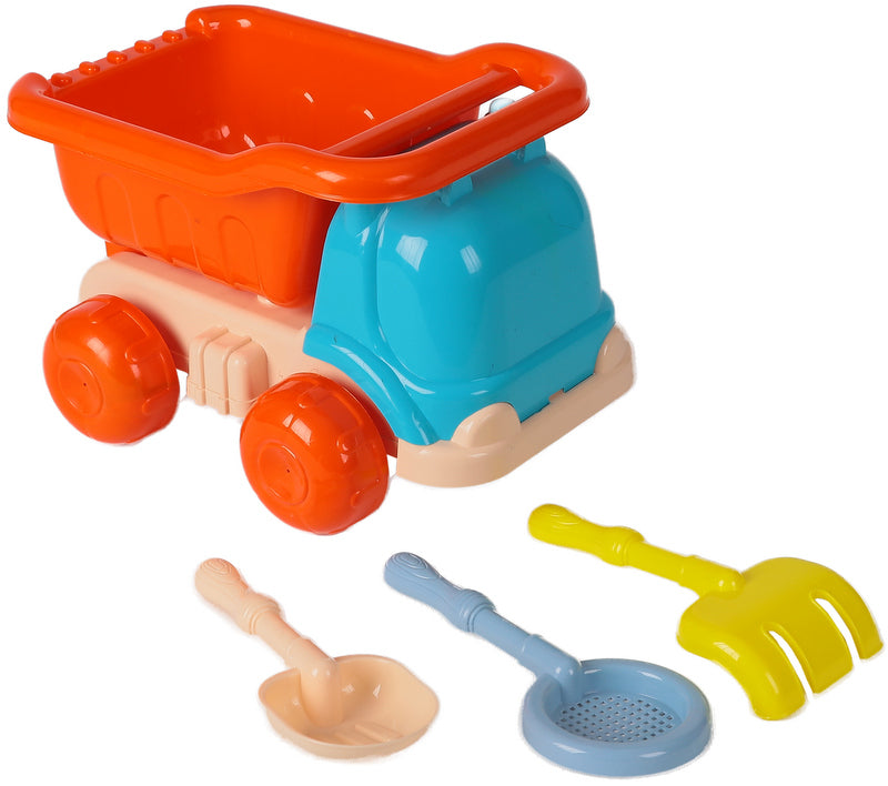 Камион За Пясък С Лопатка Гребло И Сито 25Х17Х16