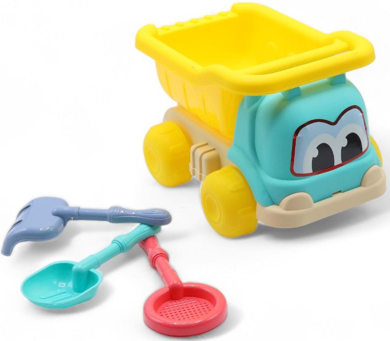 Камион За Пясък С Лопатка Гребло И Сито 25Х17Х16