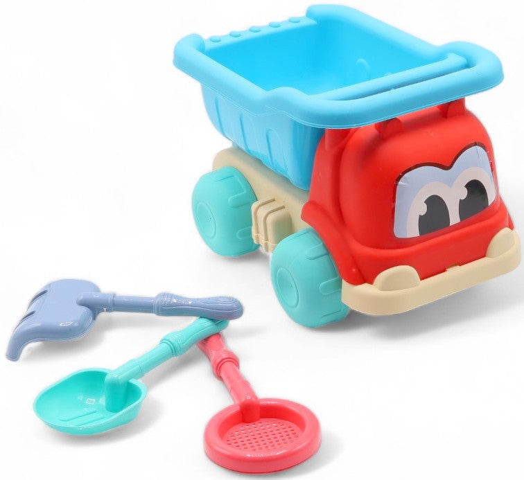 Камион За Пясък С Лопатка Гребло И Сито 25Х17Х16