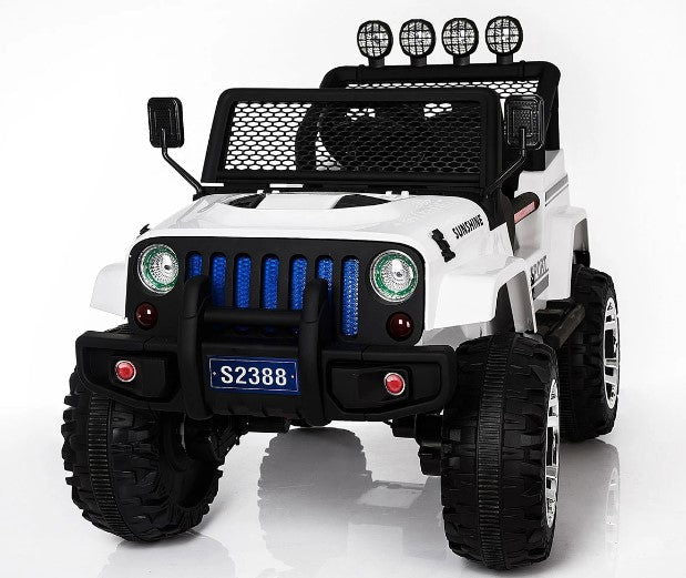 Infinity - Джип S2388 С Акумулаторна Батерия Бял --- BebeMama