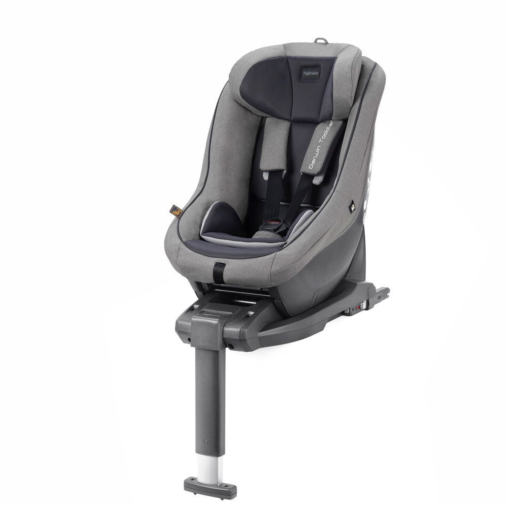 Inglesina Darwin Toddler I-Size Столче За Кола - Kensington Grey + Isofix База --- BebeMama