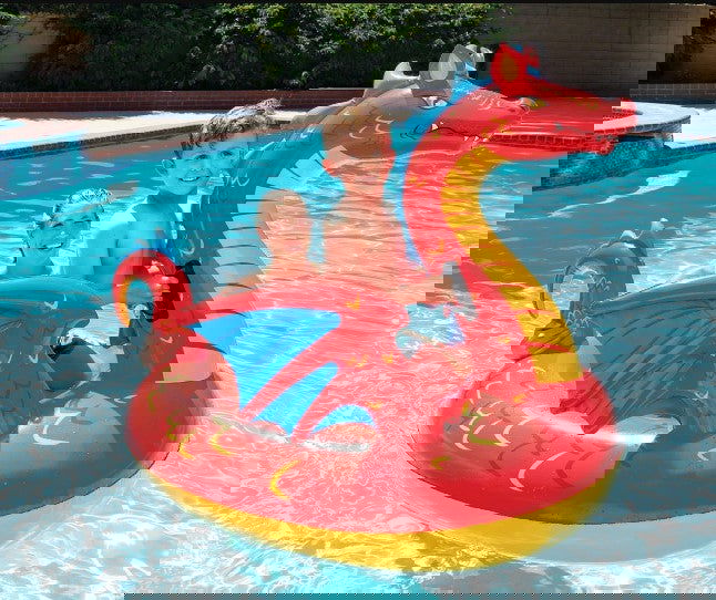 Intex - Надуваема Играчка Мистичен Дракон 198Х173 См --- BebeMama