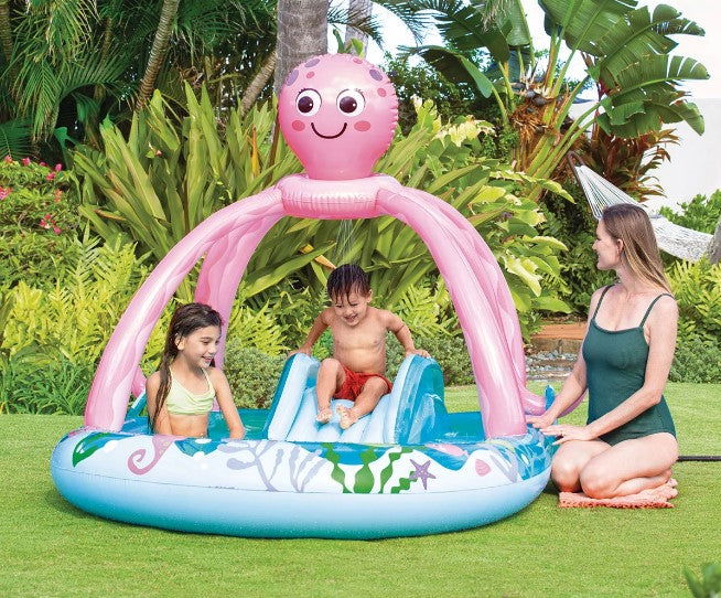 Intex - Надуваем Център За Игра Октопод 234Х183Х150 См --- BebeMama