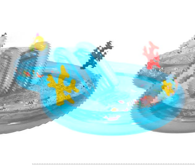 Intex - Надуваем Център За Игра С Пързалка Морско Дъно 310Х193Х71 См --- BebeMama