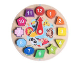 Iwood - Дървен Пъзел - Часовник --- BebeMama