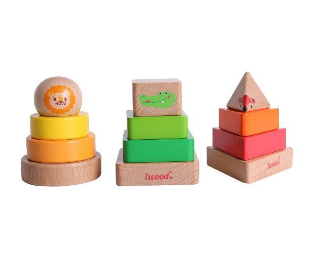 Iwood - Дървена Играчка За Сортиране --- BebeMama