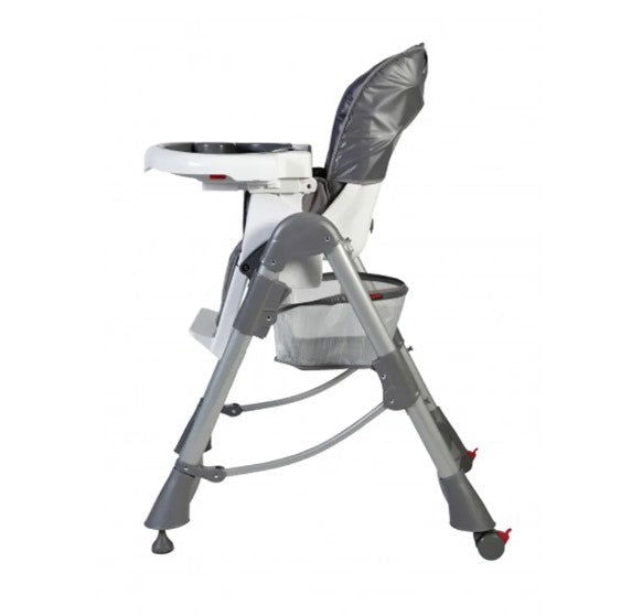 Jaden Highchair Luxe - Grey --- BebeMama