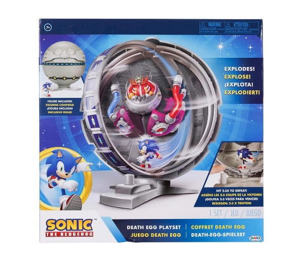 Jakks Pacific - Соник - Игрален Комплект Death Egg Соник 6 См --- BebeMama