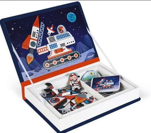 Janod Магнитна Книга - Космос --- BebeMama