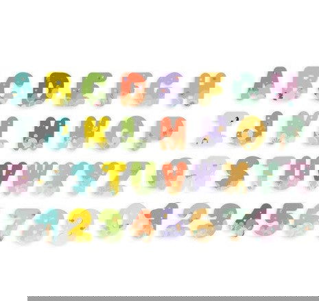 Janod Букви И Цифри За Баня --- BebeMama