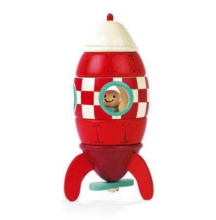 Janod Малка Магнитна Ракета --- BebeMama