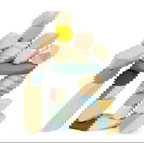 Janod Конструктор От 20 Части Във Формата На Камък Sweet Cocoon --- BebeMama