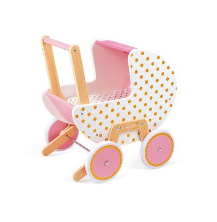 Janod Количка За Кукли Candy Chic --- BebeMama