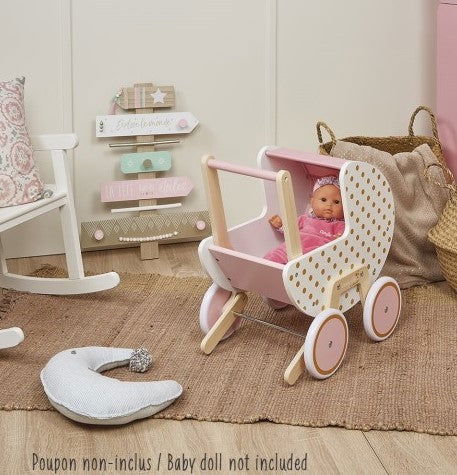 Janod Количка За Кукли Candy Chic --- BebeMama